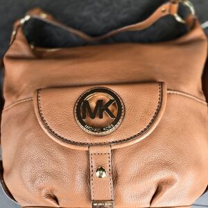 Michael Kors leather boho bag and small wallet
